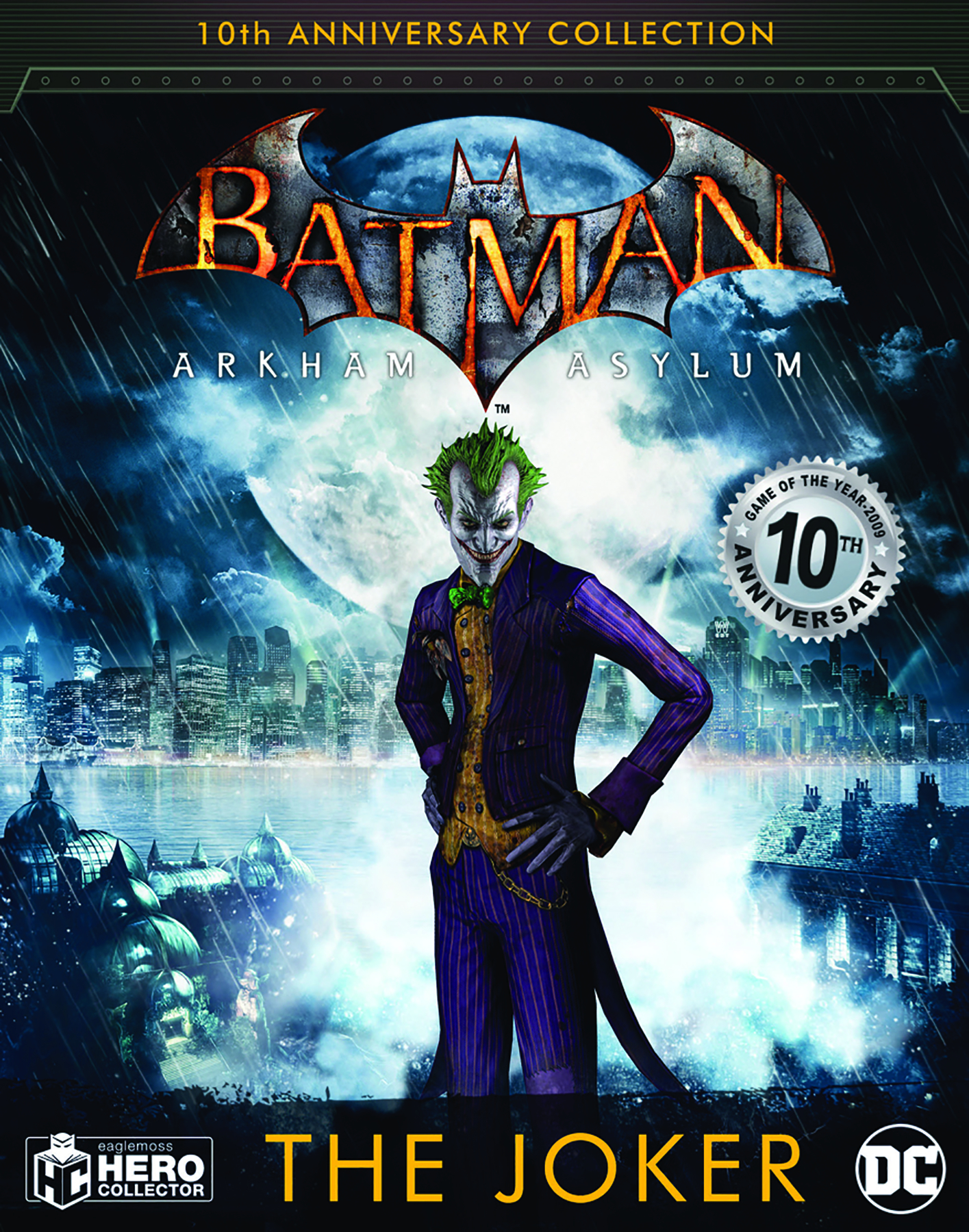 Eaglemoss DC Comics Arkham Asylum Joker Figurine